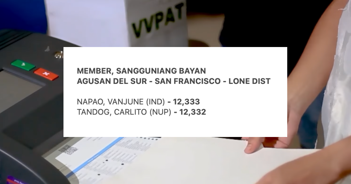 A single vote sealed the win of a candidate running for councilor in